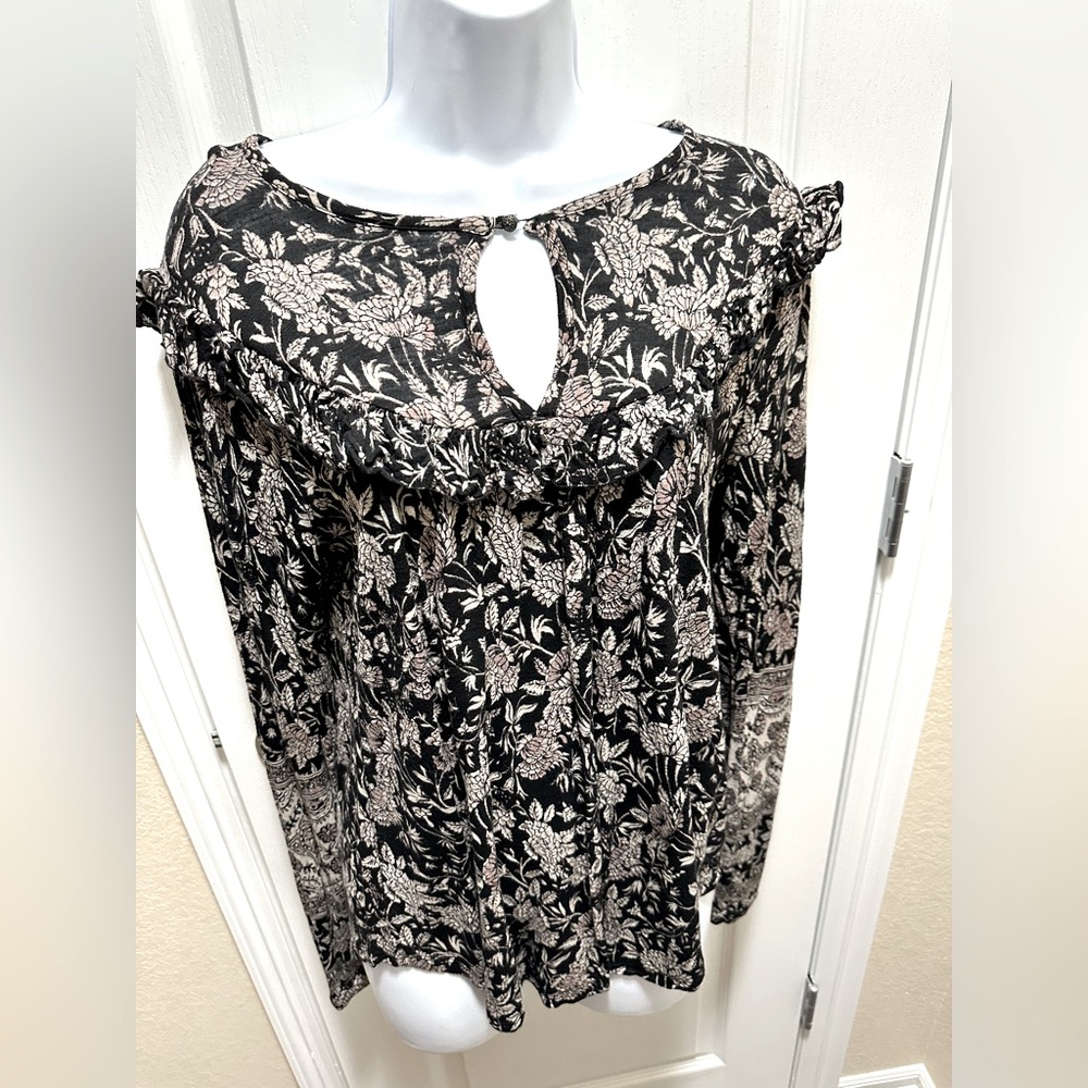 Lucky Brand floral Blouse